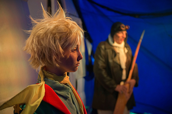 Thtre: Le Petit Prince, de St-Exupry, mise en scne de Isabelle Bonillo, costumes Karine Dubois, photo de Philippe Pache