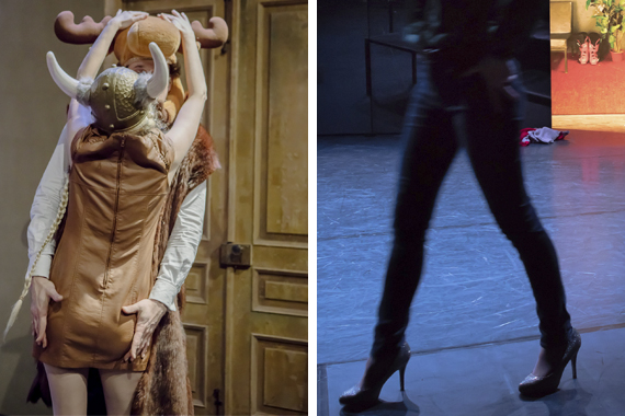 Thtre: Perplexe, de Marius von Mayenburg, mise en scne de Georges Grbic, costumes Karine Dubois, photo de Sylvain Chaboz